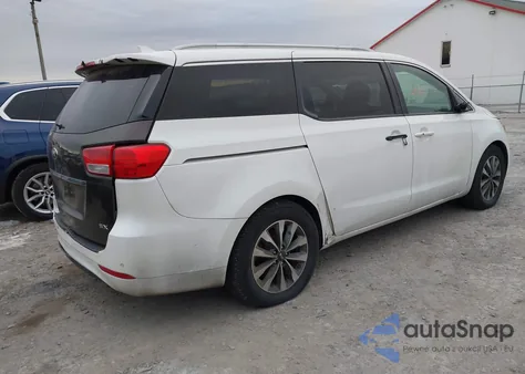 2015 Kia Sedona Sx из США, поврежденный, VIN KNDMC5C12F6034991